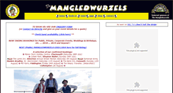 Desktop Screenshot of mangledwurzels.co.uk